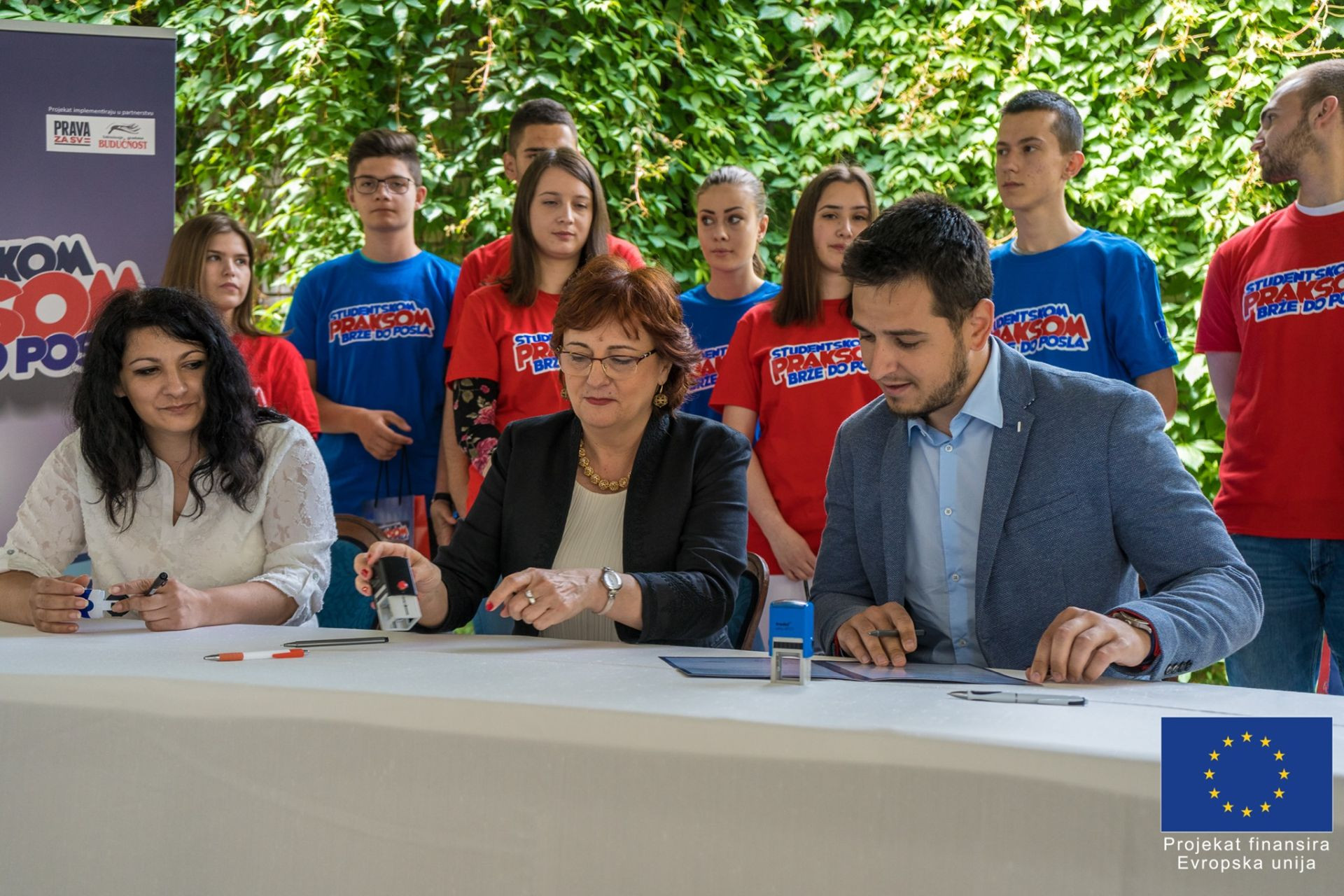 Reforma obrazovanja za sigurno zapošljavanje mladih kroz poduzetništvo - Kampanja podizanja javne svijesti: “Studentskom praksom brže do posla”