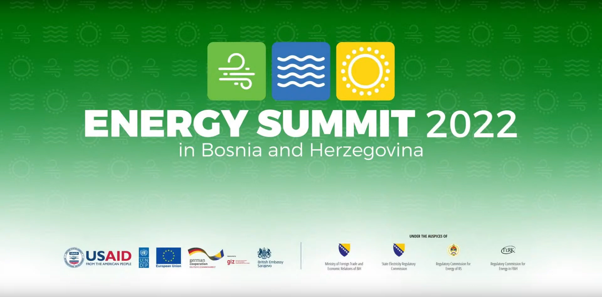 USAID Energetski samit 2022. – Izrada video materijala za promociju dekarbonizacije energetskog sektora u BiH