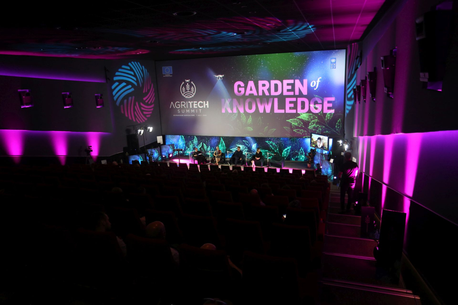 Creative and technical support for the event AgriTech Summit