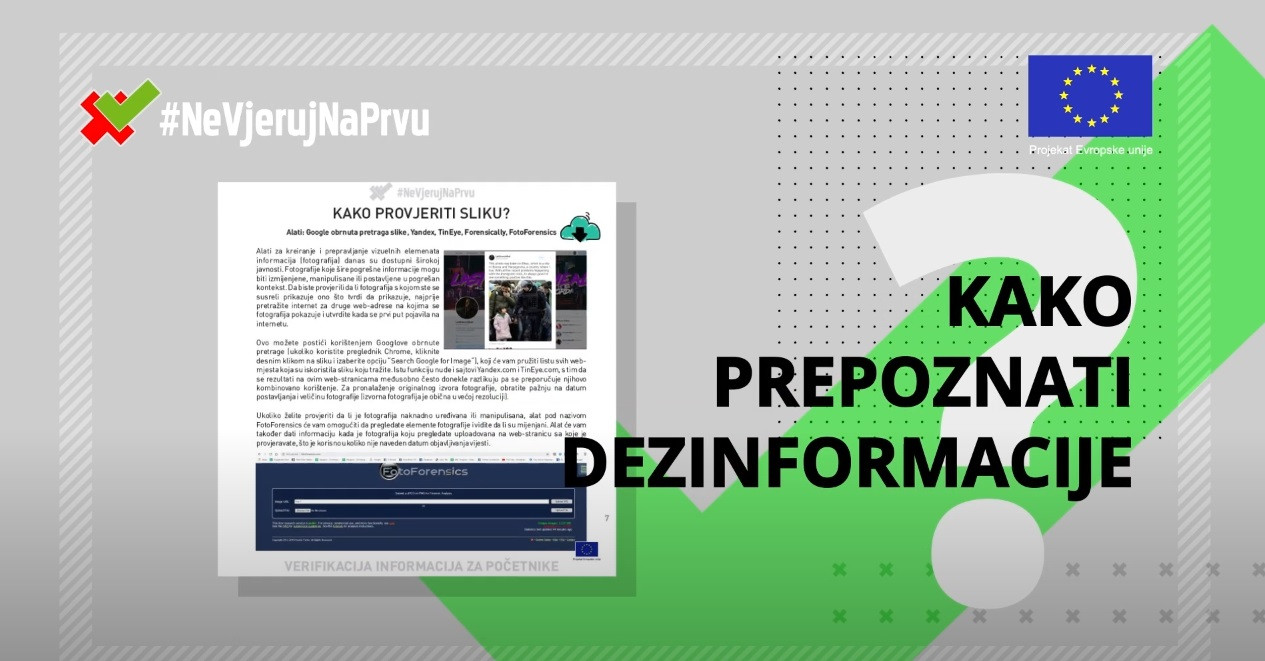 Ne Vjeruj Na Prvu - Brošura