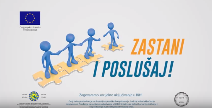 Zastani i poslušaj – klijent Fondacija za socijalno uključivanje (FSU)
